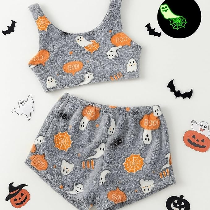 👻Halloween Sale 40% Off👻Halloween Glowing Pajama Set