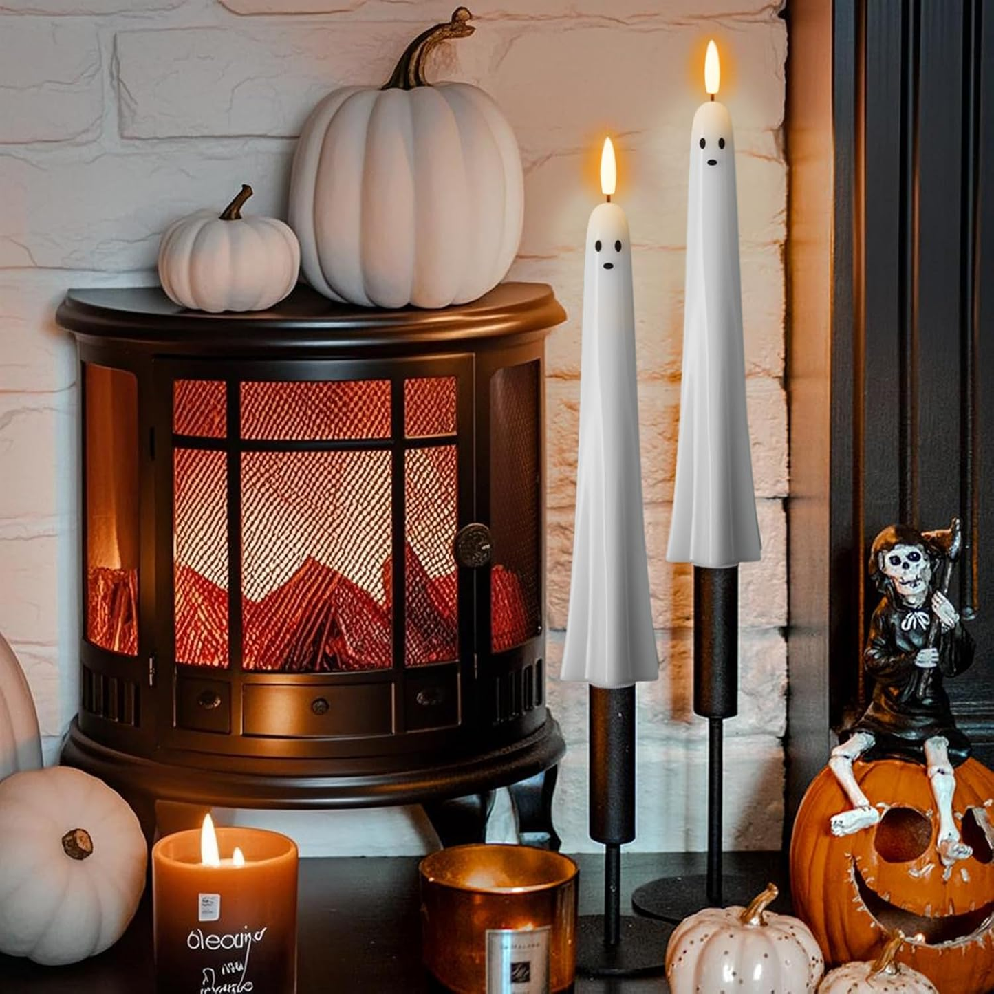 👻Halloween Sale 40% Off👻Halloween Flameless Candles