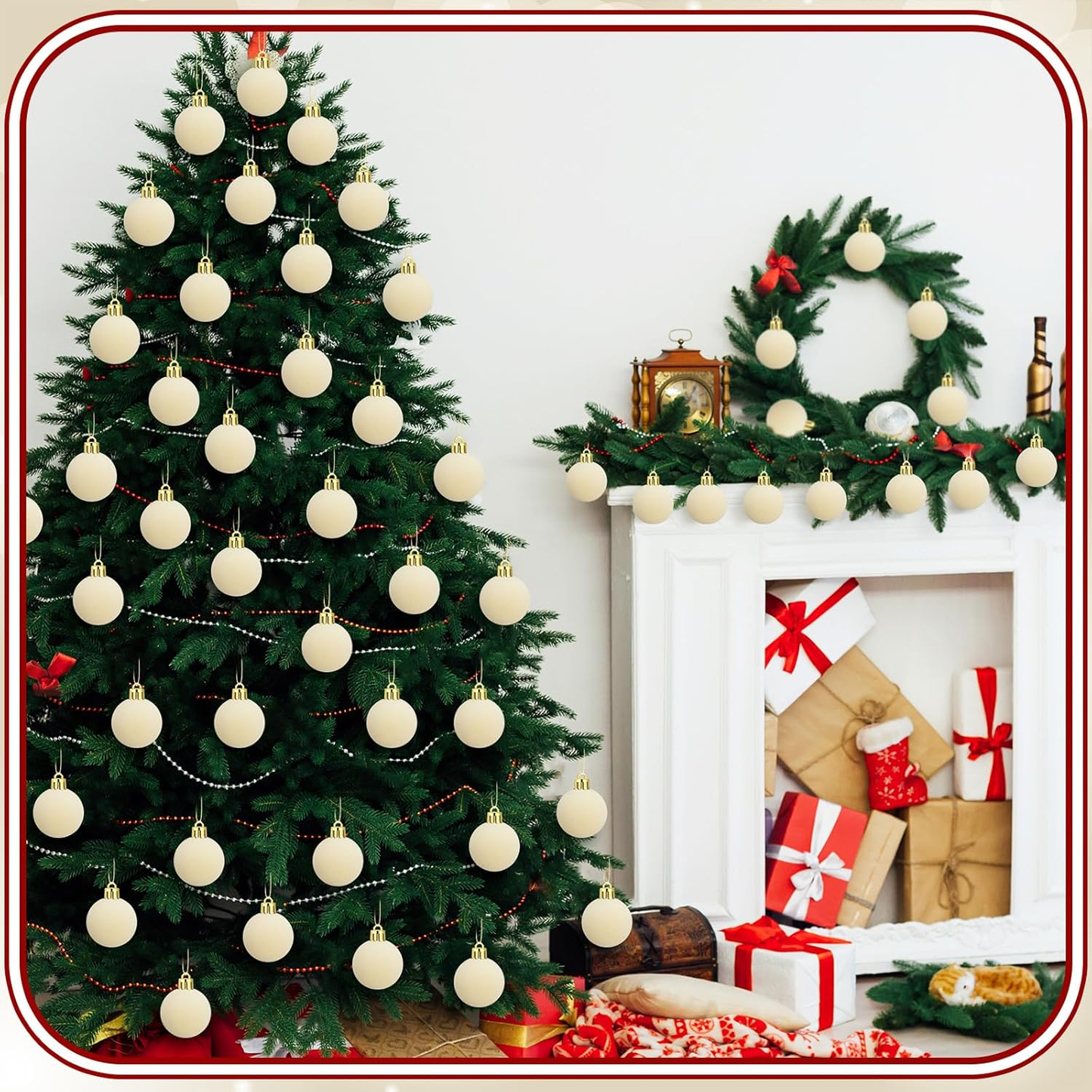 ✨Christmas sale 40% off✨🎄30 Pcs Christmas Velvet Balls