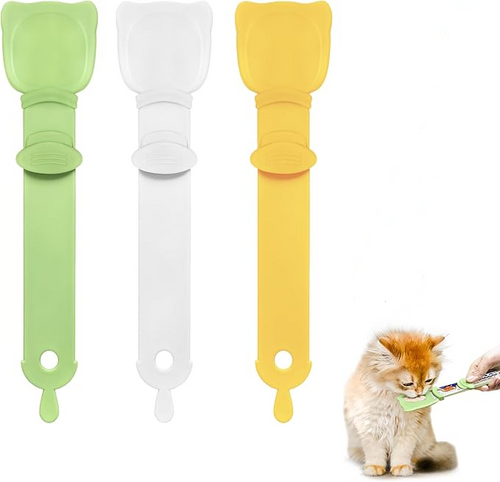 ✨Today's Special 30% Off✨3 Pcs Cat Strip Feeders Spoon