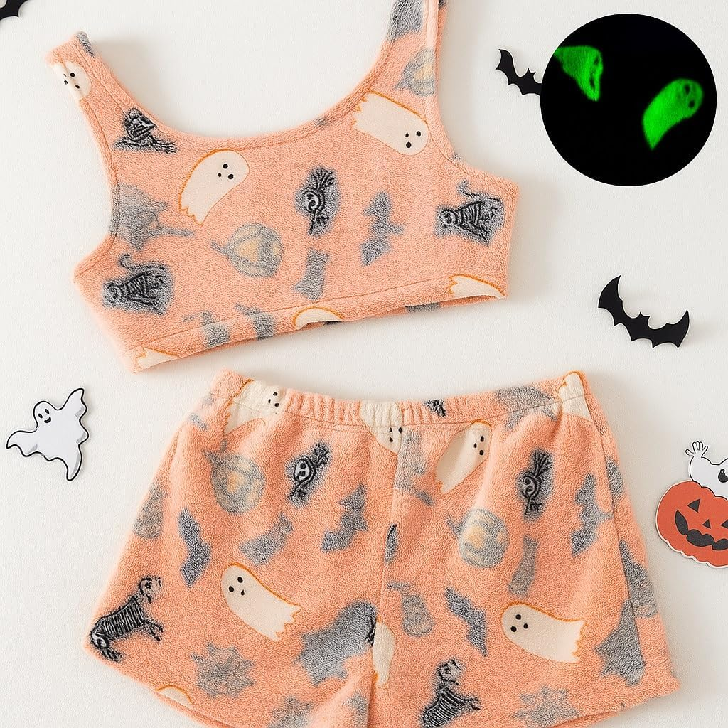 👻Halloween Sale 40% Off👻Halloween Glowing Pajama Set