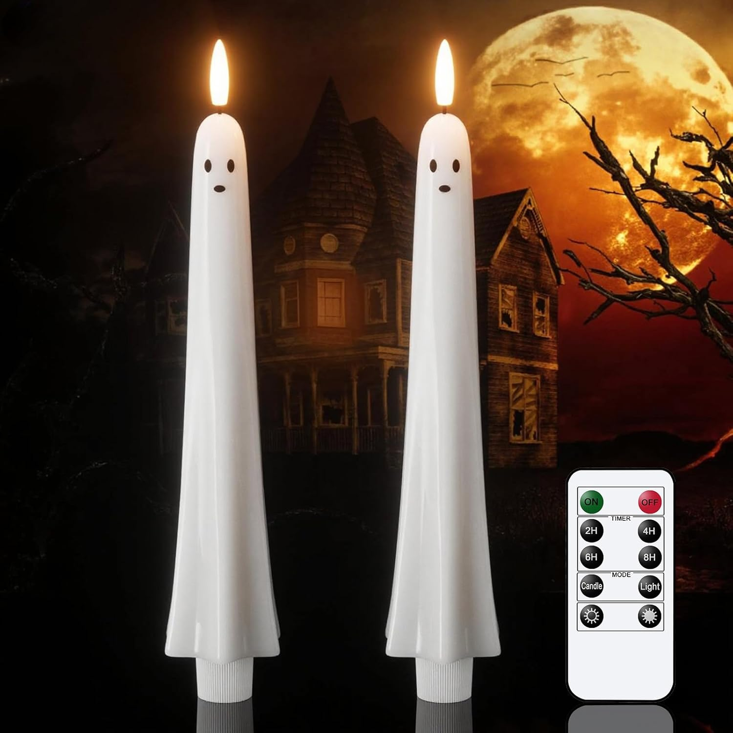 👻Halloween Sale 40% Off👻Halloween Flameless Candles